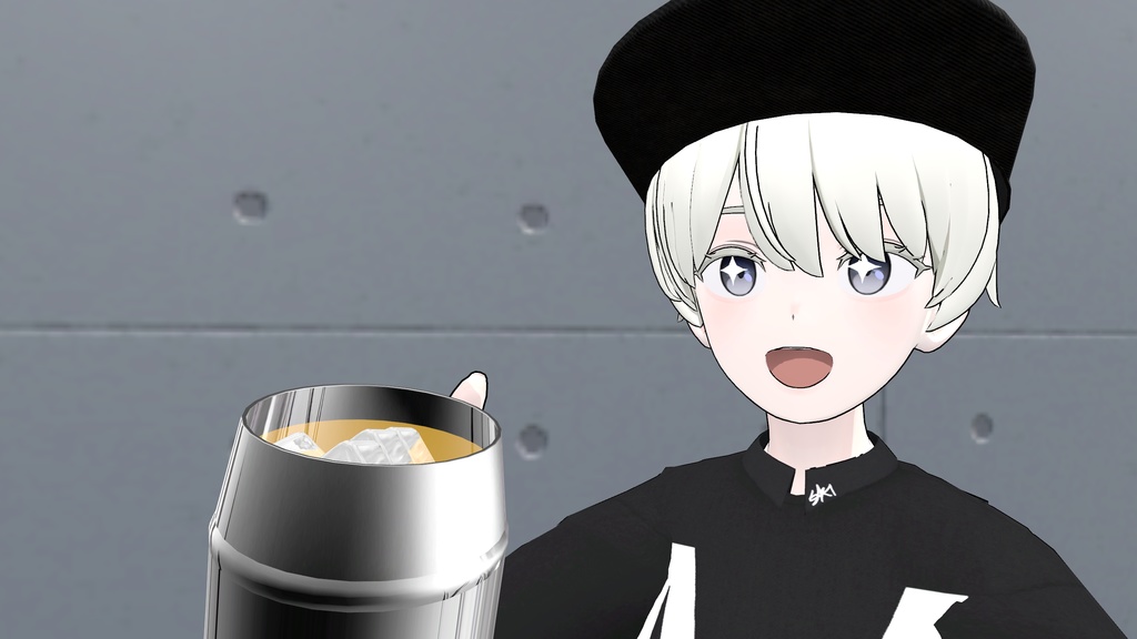 VRChat想定 カラカラハイボールジョッキ