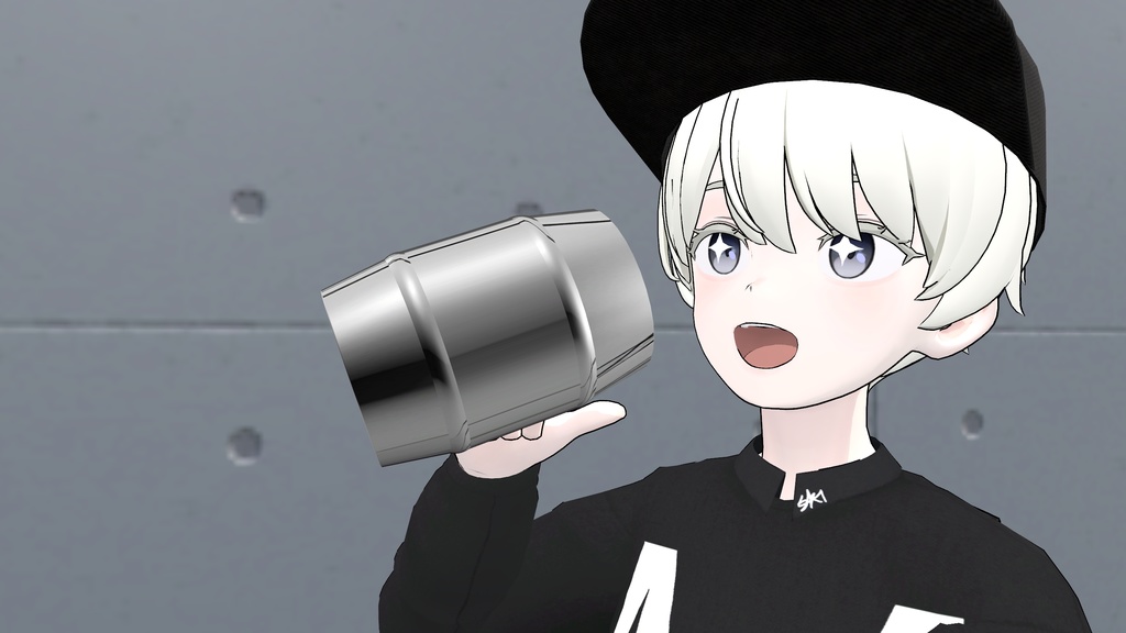 VRChat想定 カラカラハイボールジョッキ