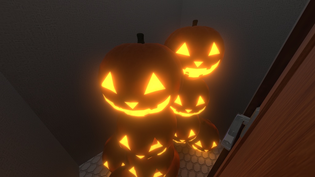 VRChat想定 ジャックオランタン