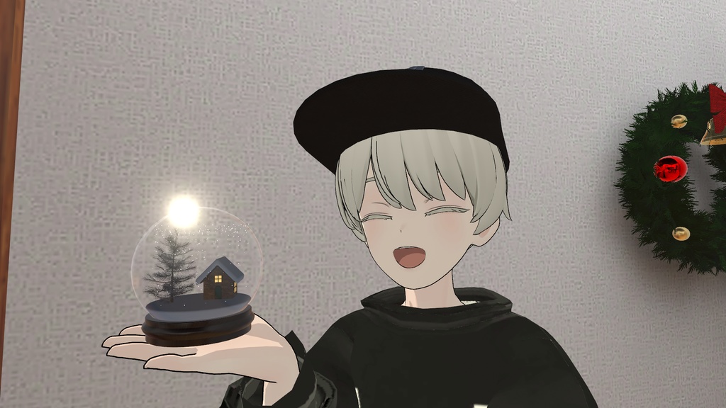 VRChat想定 スノードーム