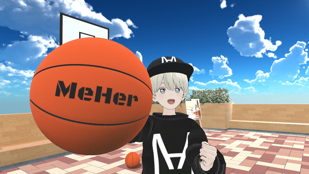 VRChat想定 バスケセット