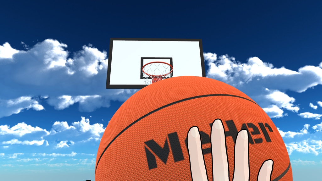 VRChat想定 バスケセット
