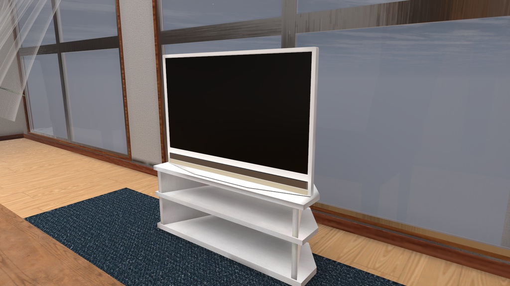VRChat想定 デジタルテレビ