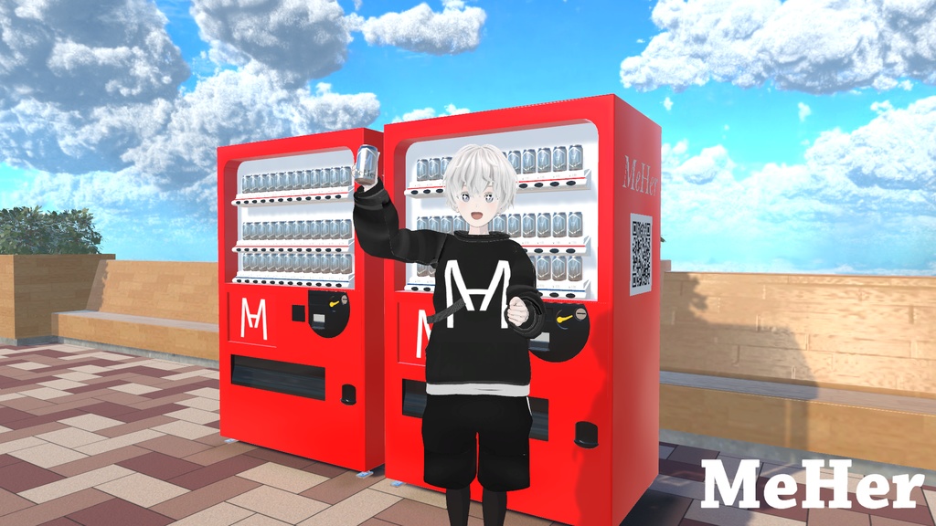 VRChat想定 自動販売機