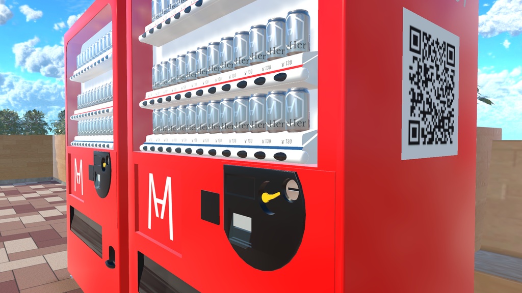 VRChat想定 自動販売機