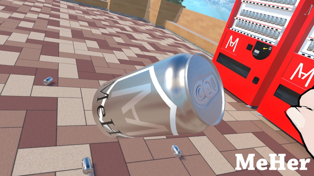 VRChat想定 自動販売機