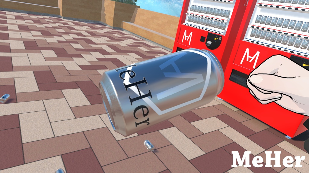 VRChat想定 自動販売機