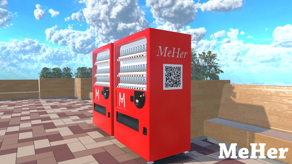 VRChat想定 自動販売機