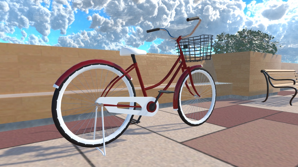VRChat想定 SuperMotherBicycle改