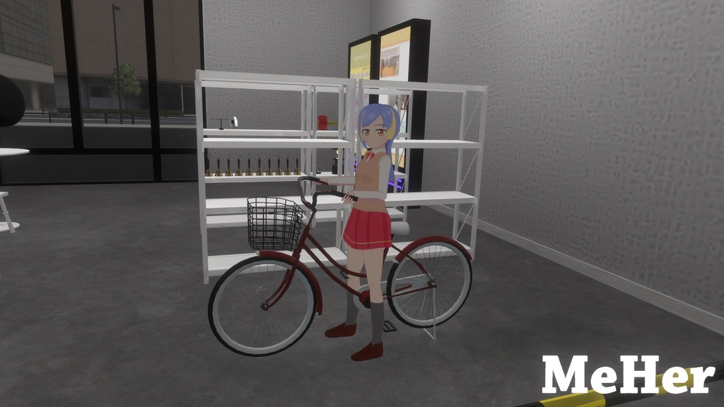 VRChat想定 SuperMotherBicycle改