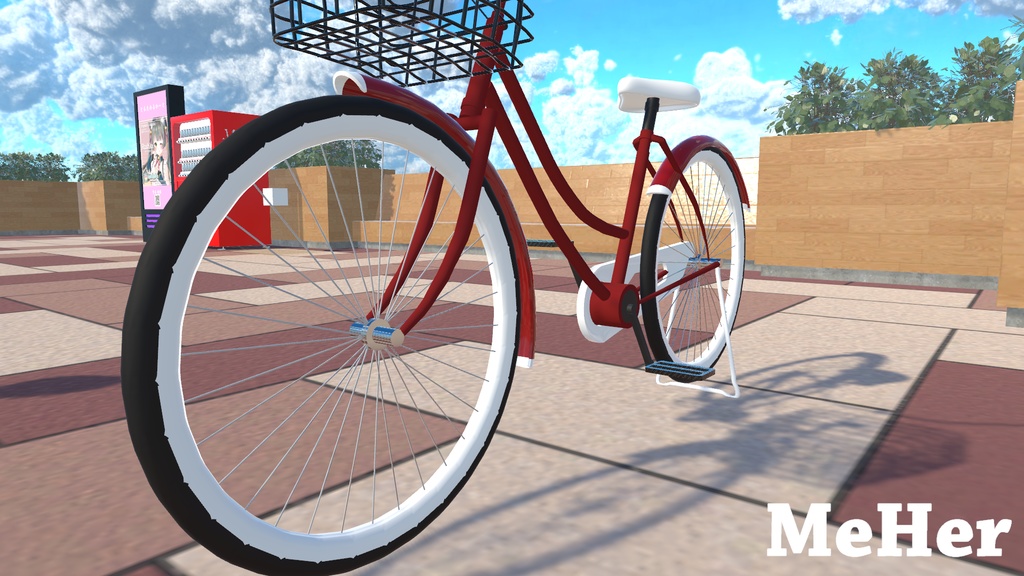 VRChat想定 SuperMotherBicycle改