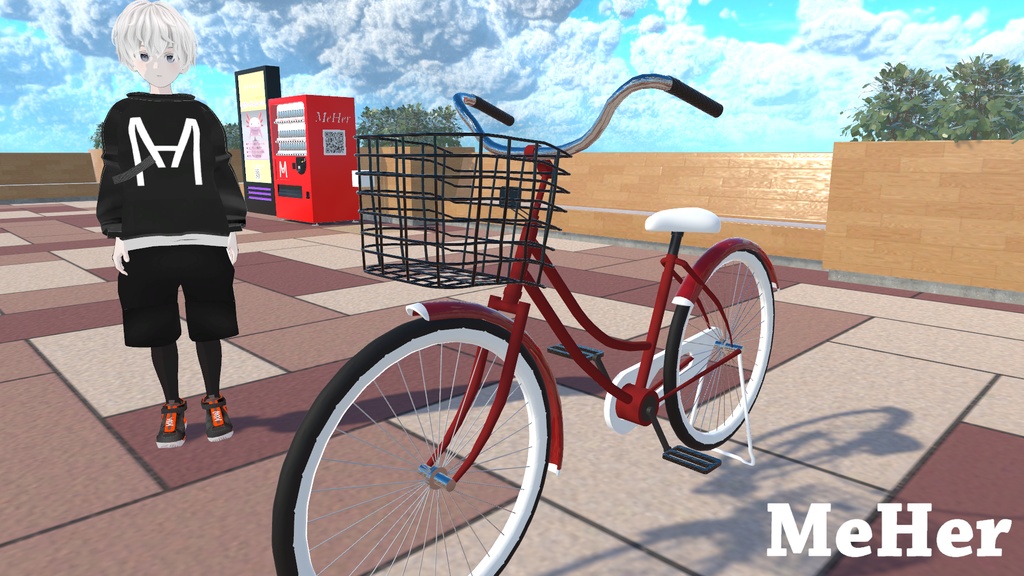 VRChat想定 SuperMotherBicycle改