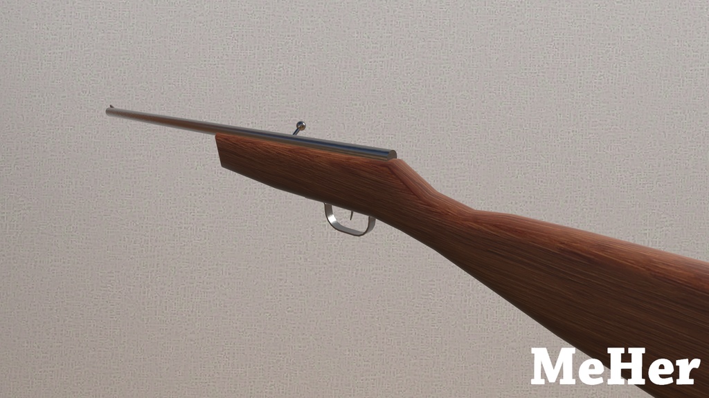 VRChat想定 射的用コルク銃