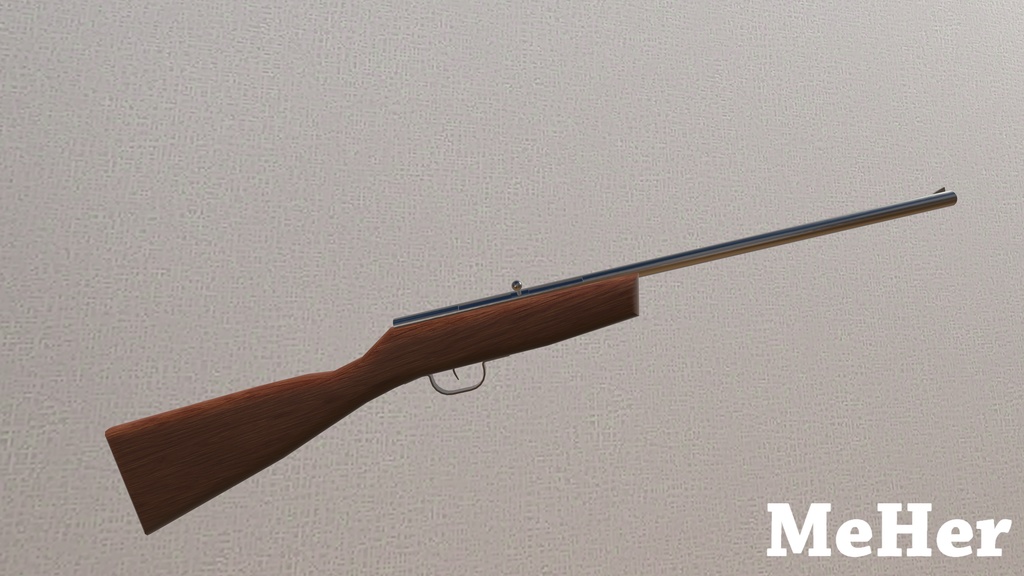 VRChat想定 射的用コルク銃