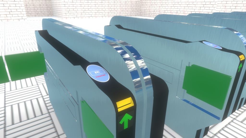VRChat想定 改札システム