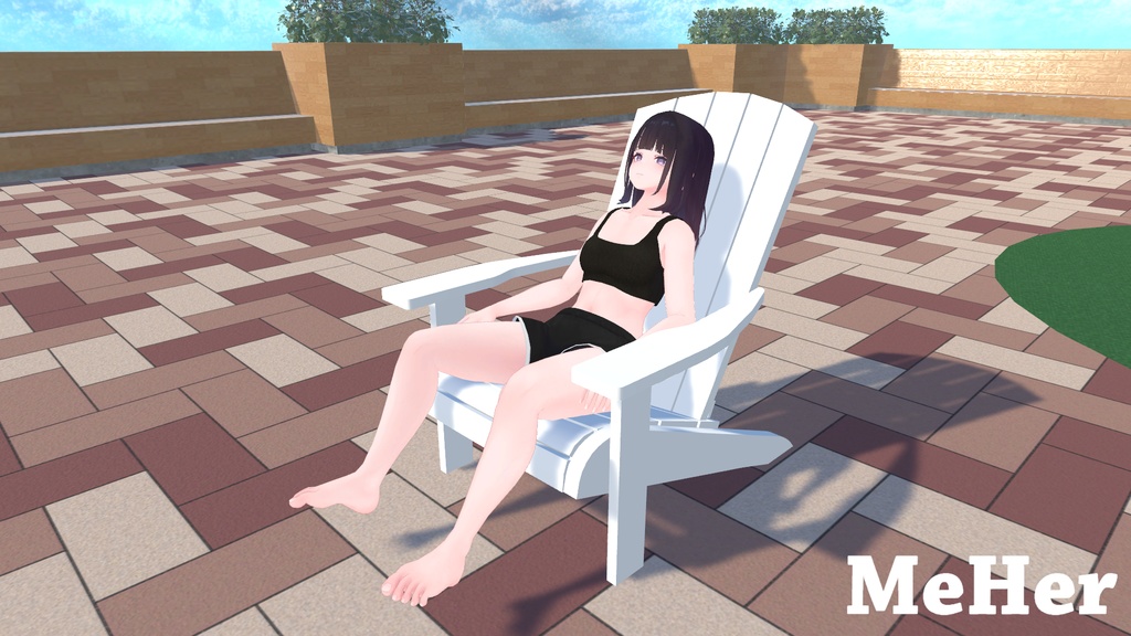 VRChat想定 ととのいチェア