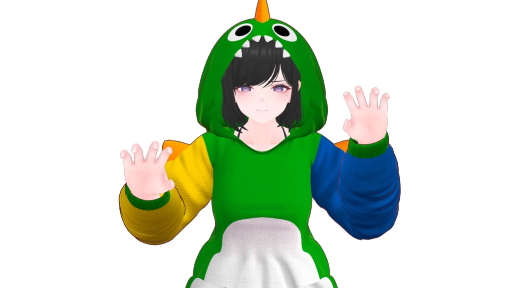 VRChat想定 がお~エモート