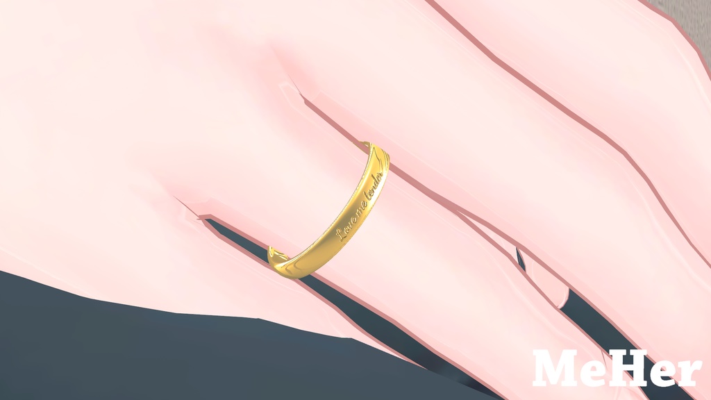VRChat想定 GoldRing