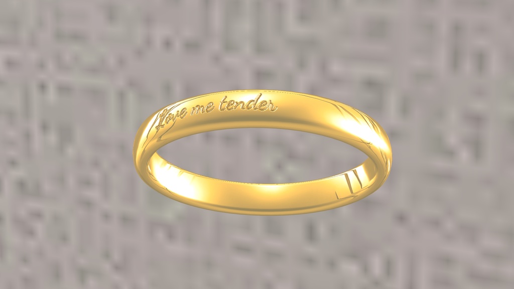 VRChat想定 GoldRing
