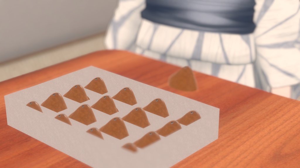 VRChat想定 ひよこ饅頭