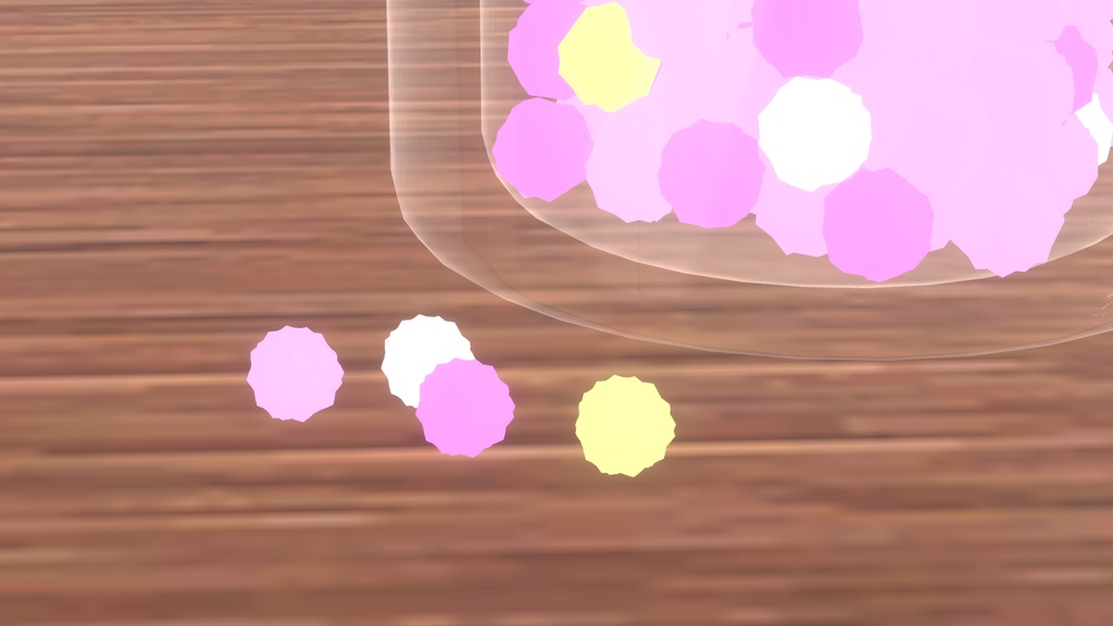 VRChat想定 金平糖セット