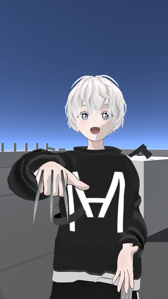 VRChat想定 メタルクロー!!