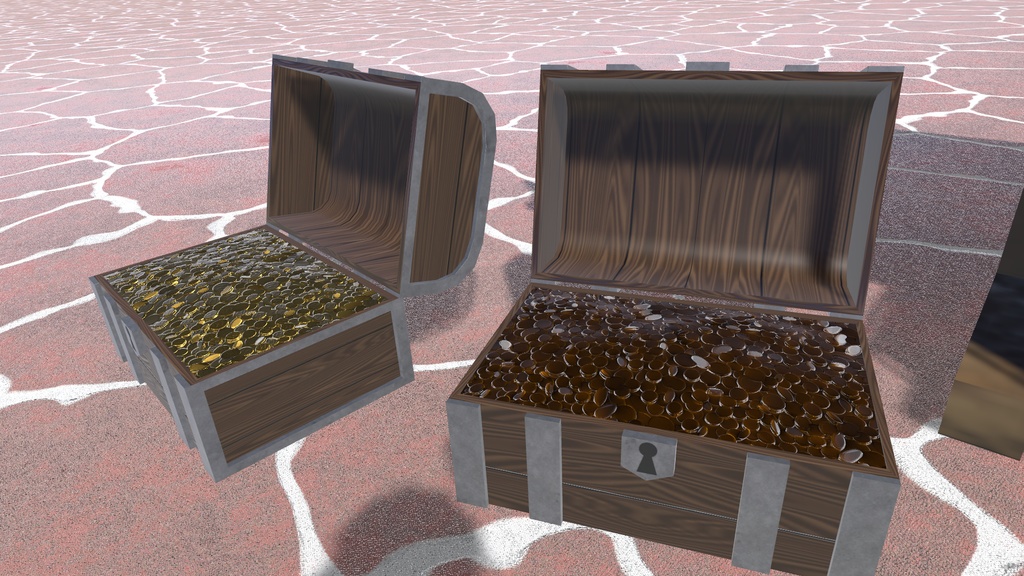 VRChat想定 宝箱