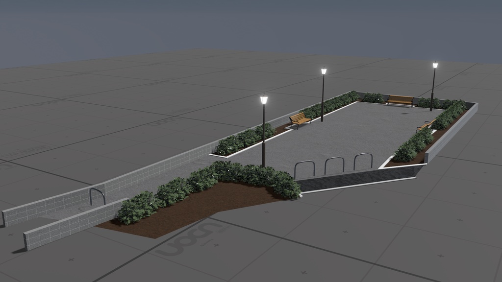 VRChat想定 公園