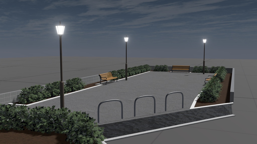 VRChat想定 公園