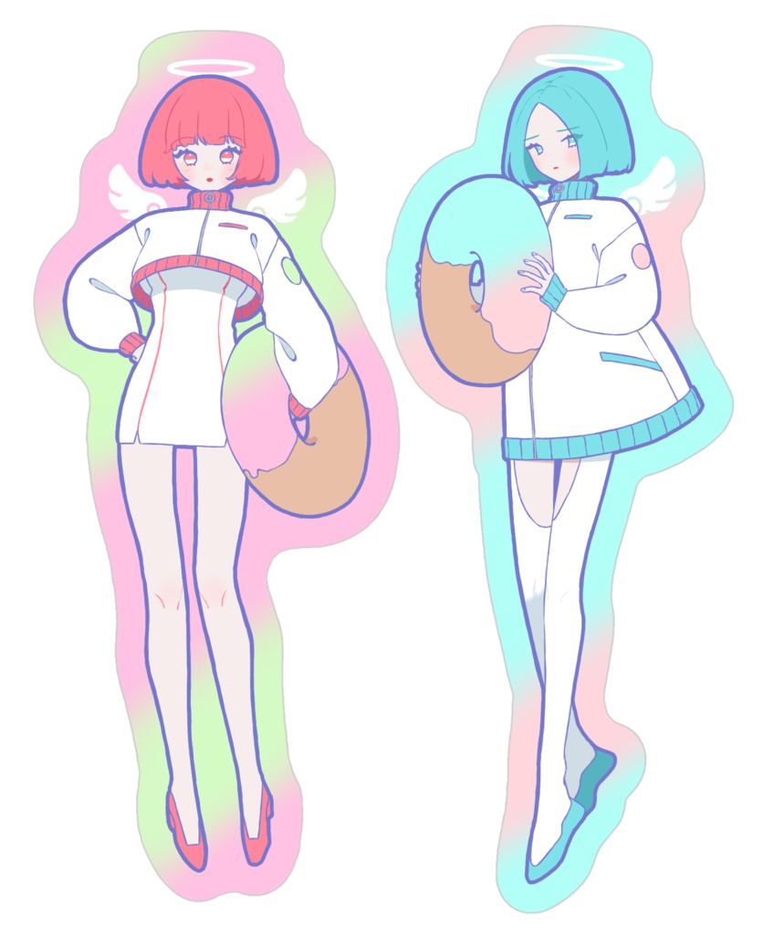 オーロラステッカーセット