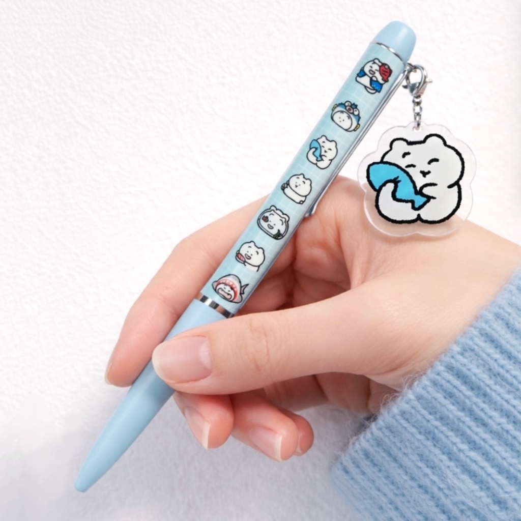 【チャーム付きボールペン】おさかなコレクション