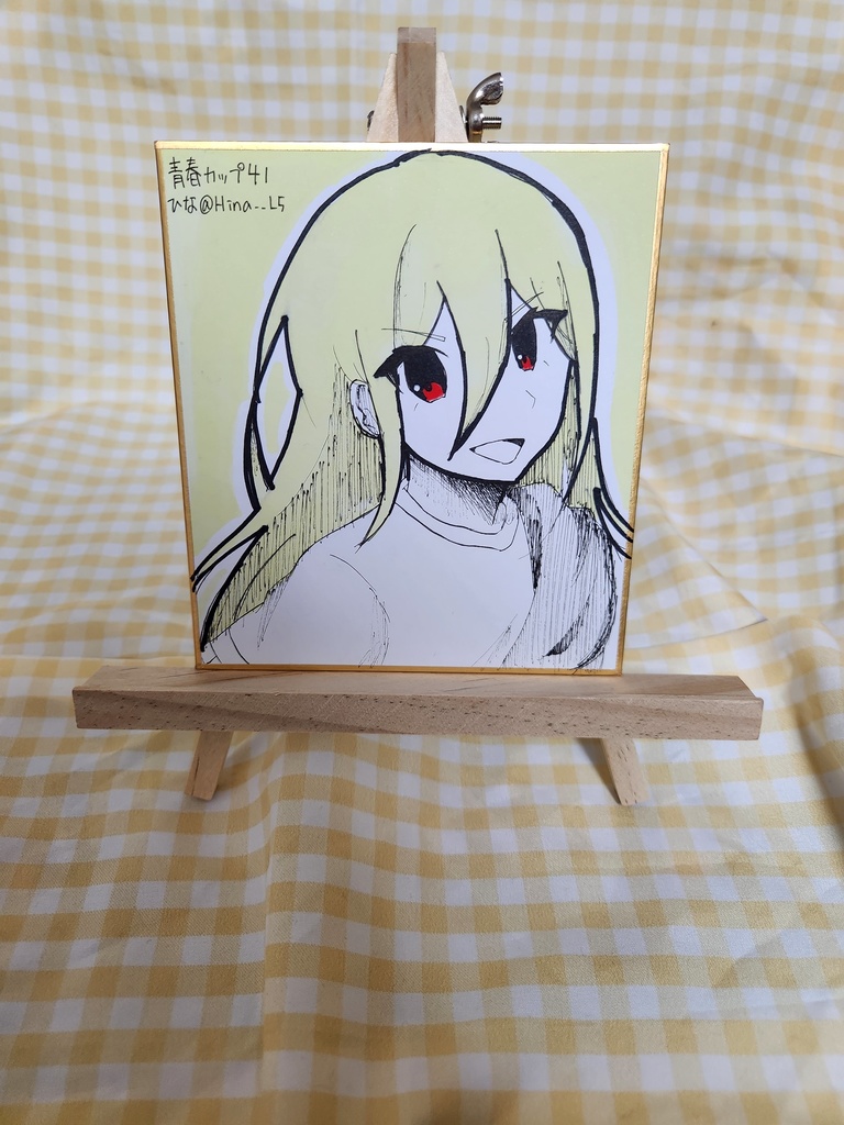 アフロディ ミニ色紙