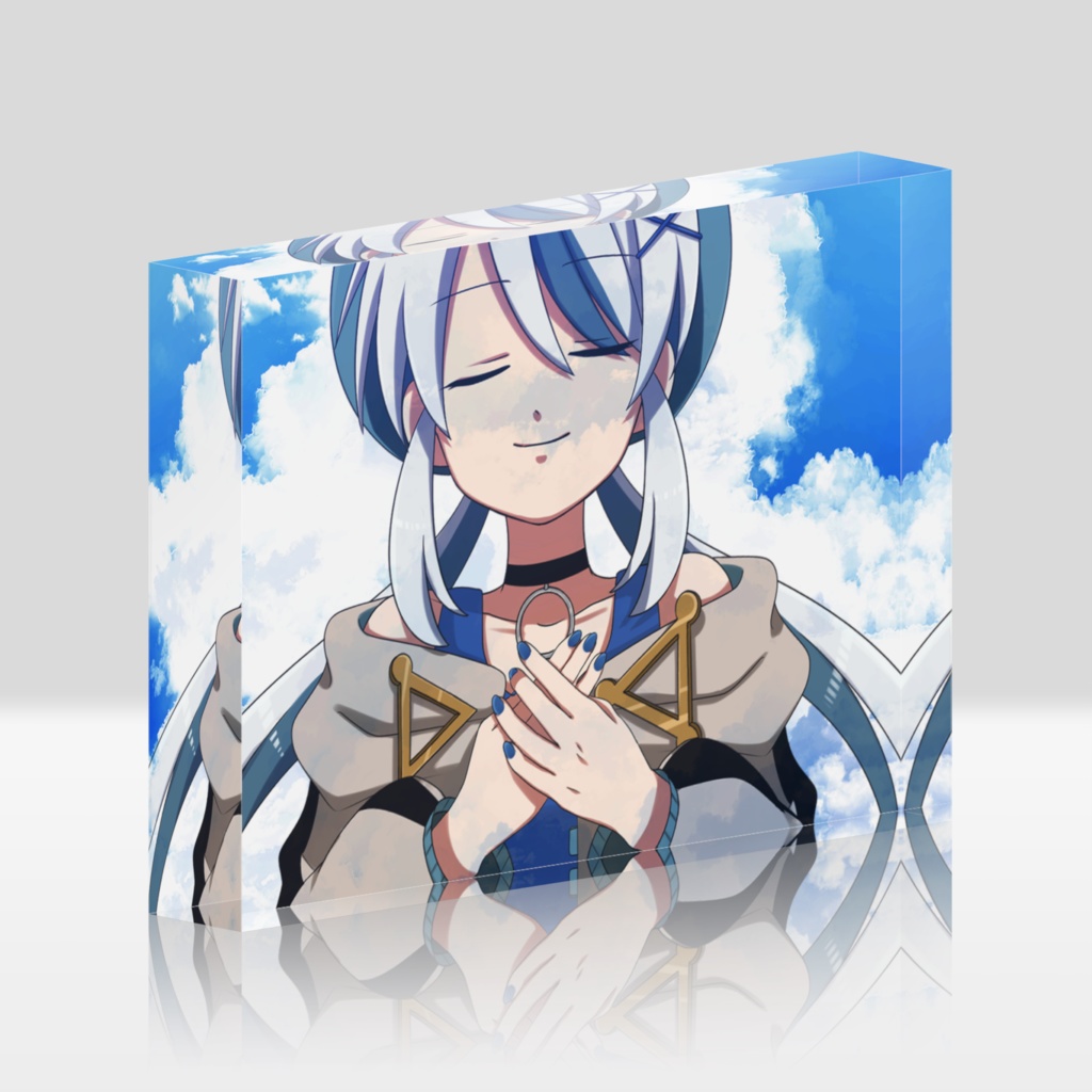 『1st single しろいキャンバス』公開記念アクリルブロック ver.1