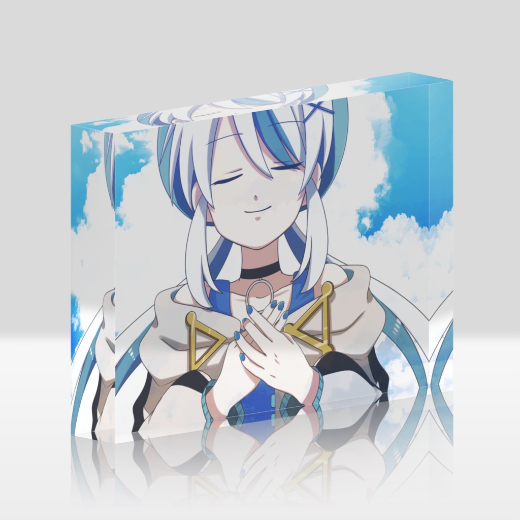 『1st single しろいキャンバス』公開記念アクリルブロック ver.1