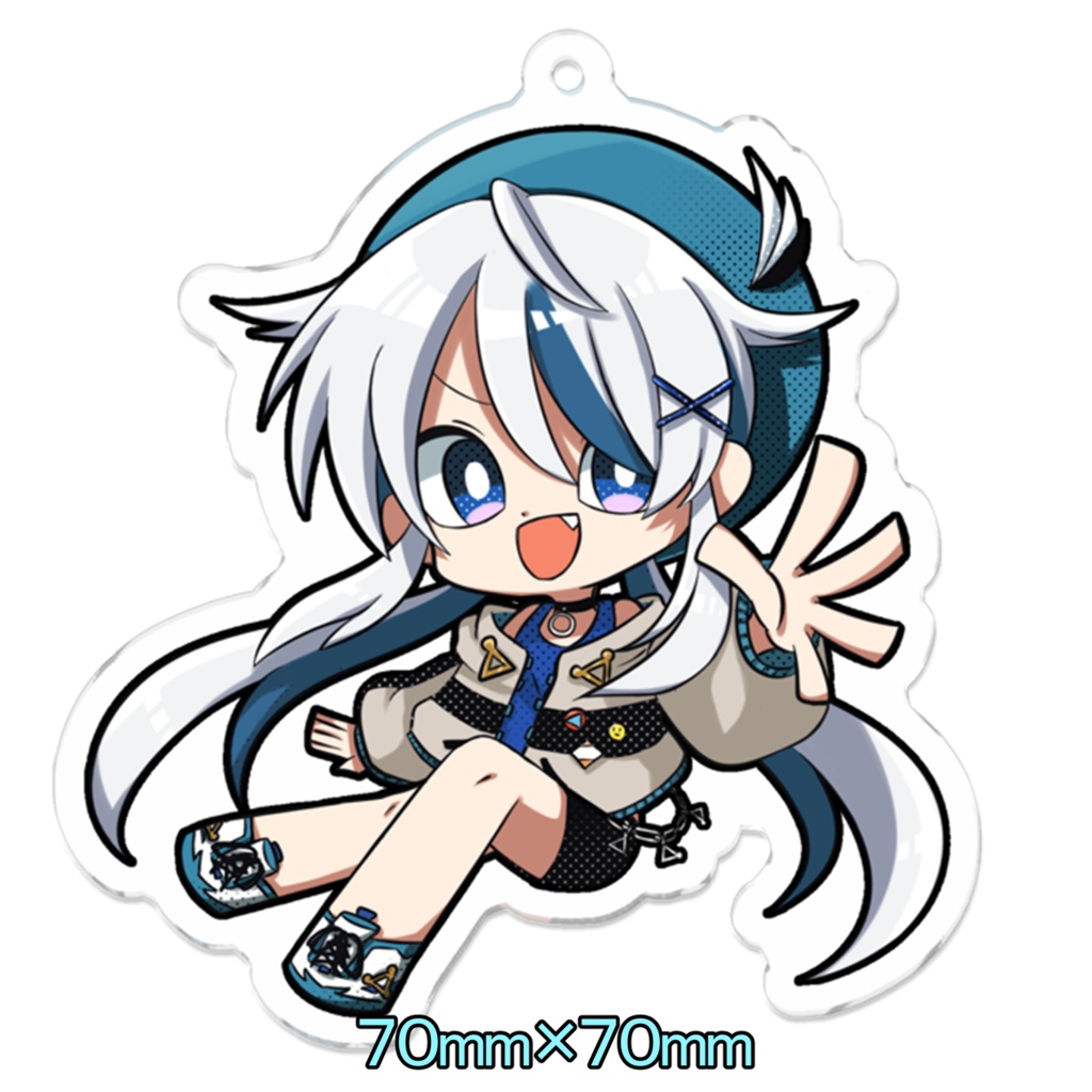 【騒天ゆだ】公式アクリルキーホルダー ver.1