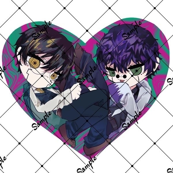 ⌛️♡🕶️ ハートキーホルダー♡