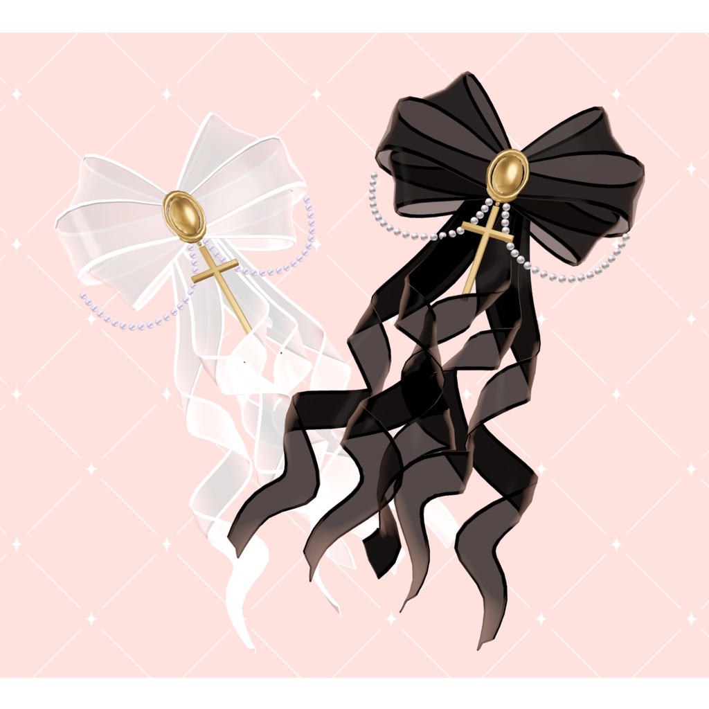 See-through ribbon シースルー·リボン