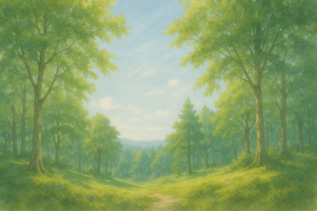 ひかりの森 — Light of the Forest —〈itoの森〉壁紙5枚セット①