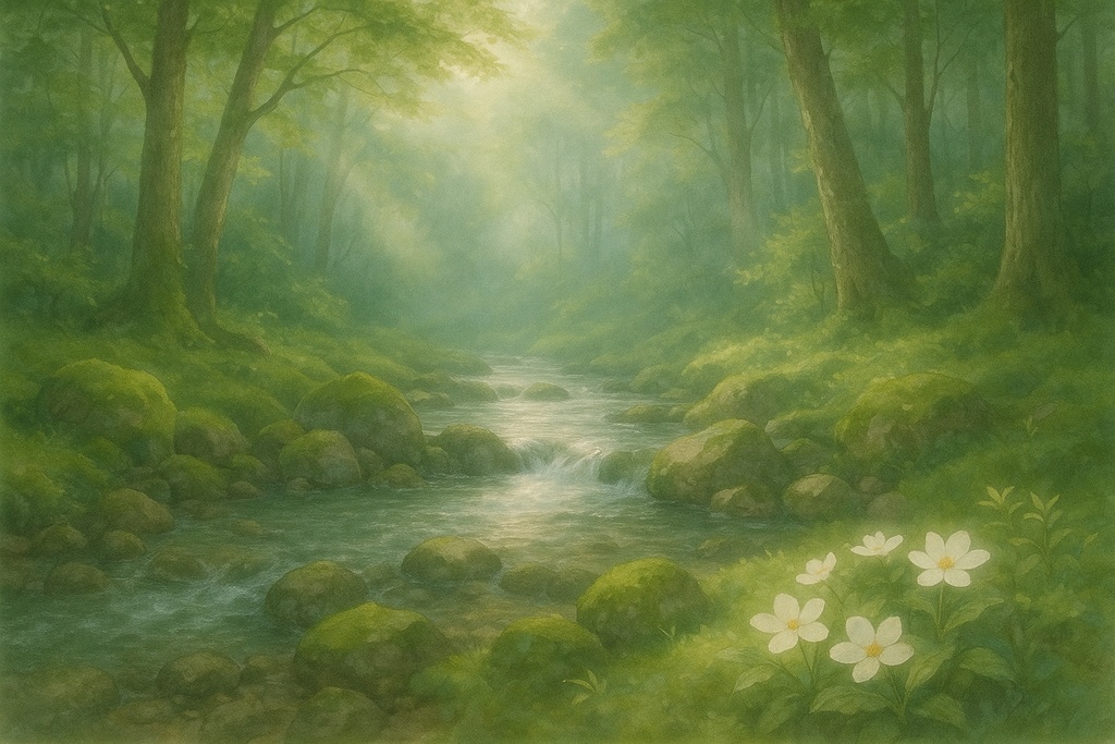 「森の記憶 — Breath of the Woods —」〈itoの森〉壁紙5枚セット②