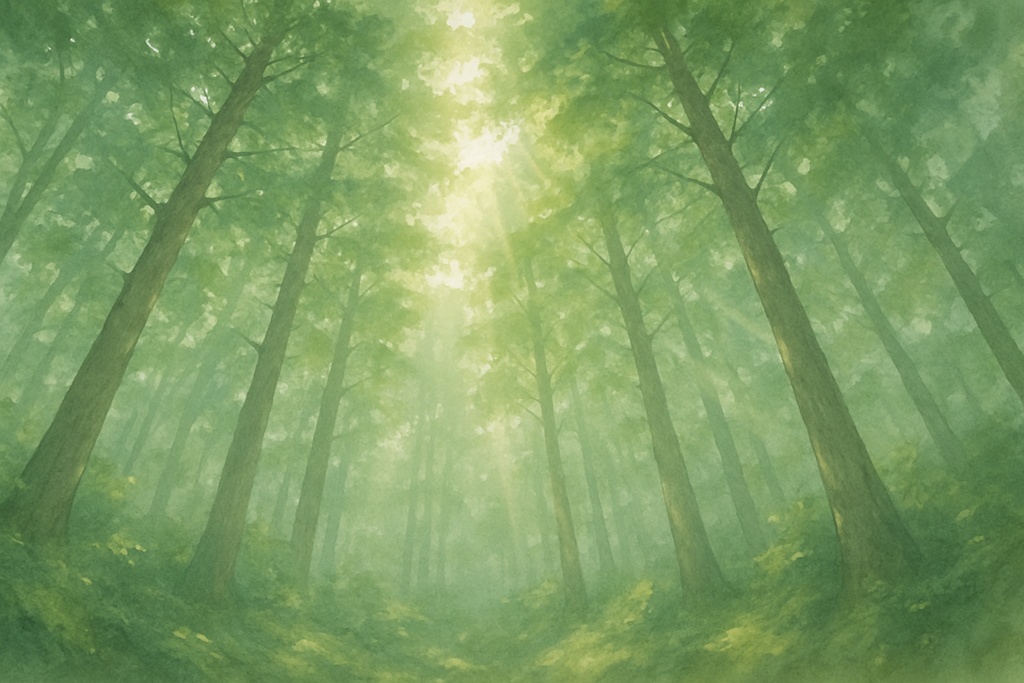 「森の記憶 — Breath of the Woods —」〈itoの森〉壁紙５枚セット②