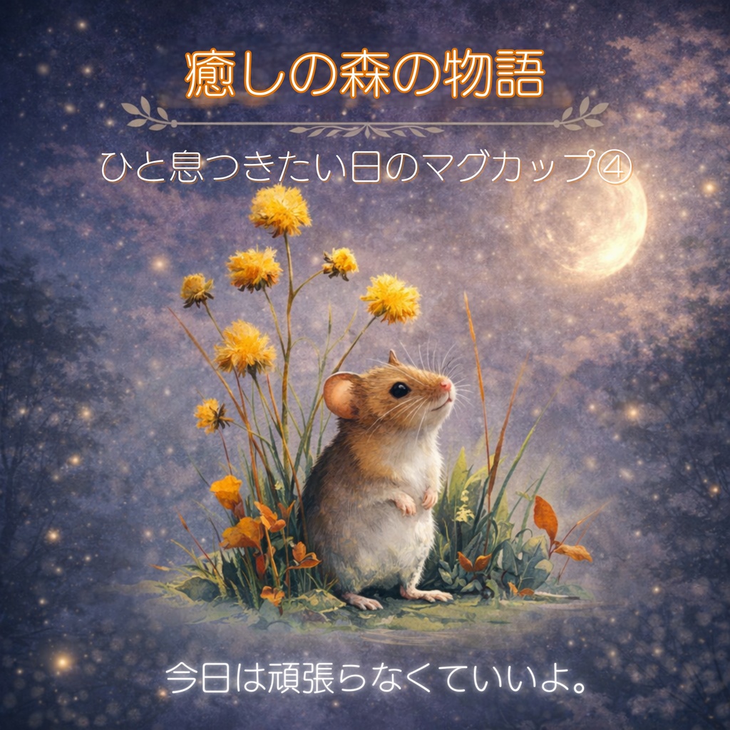 ひと息つきたい日のマグカップ④~今日は頑張らなくていいよ。~