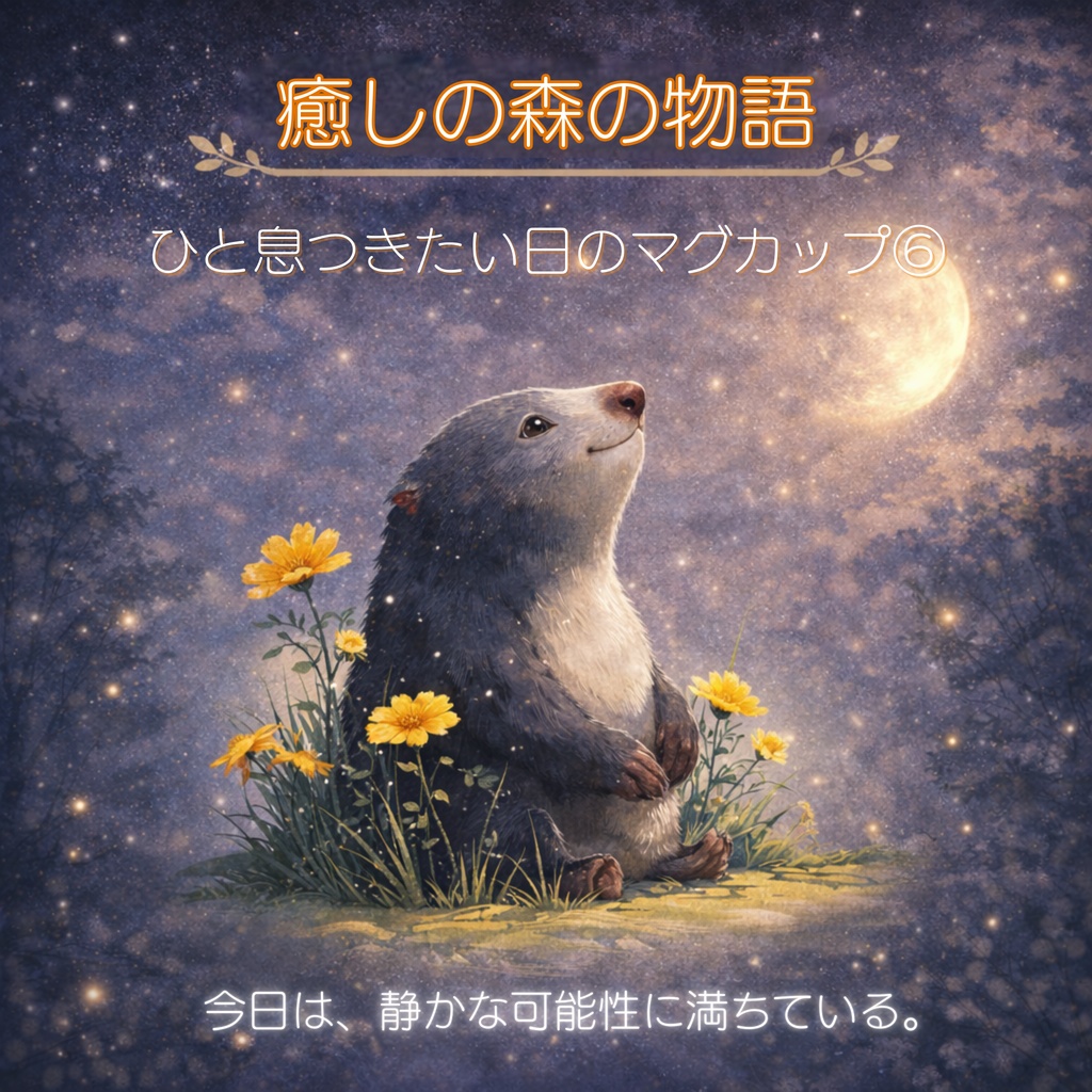 ひと息つきたい日のマグカップ⑥~今日は、静かな可能性に満ちている。~