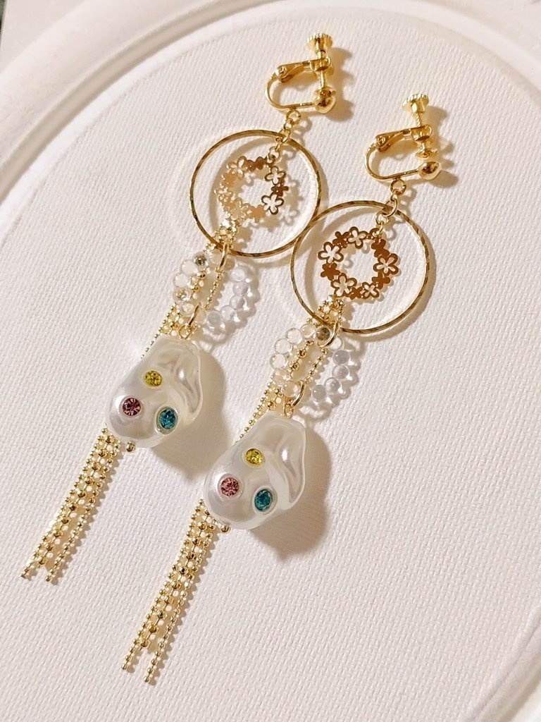 琉球宝刀イメージイヤリング