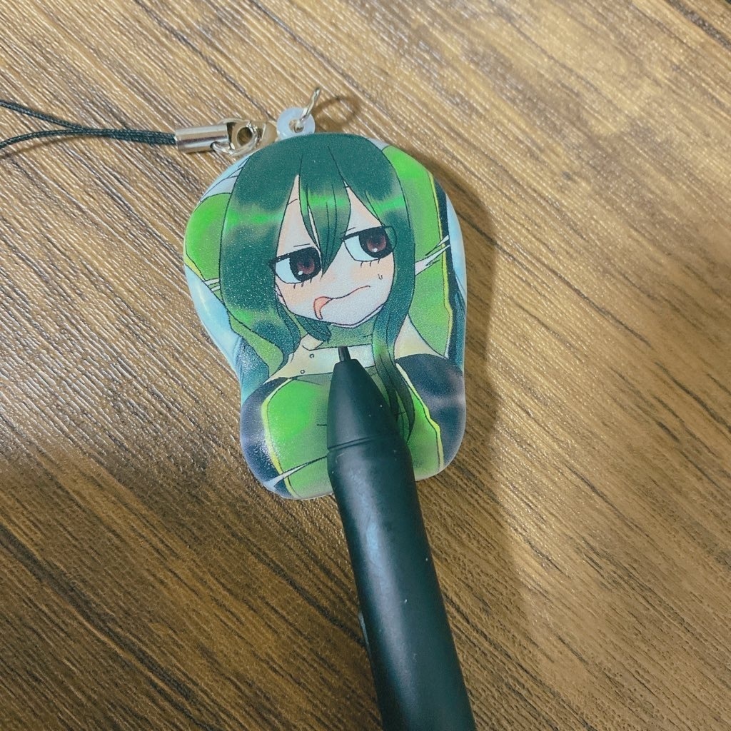 フロッピー/イレイザー ミニおっぱいマウスパッドストラップ