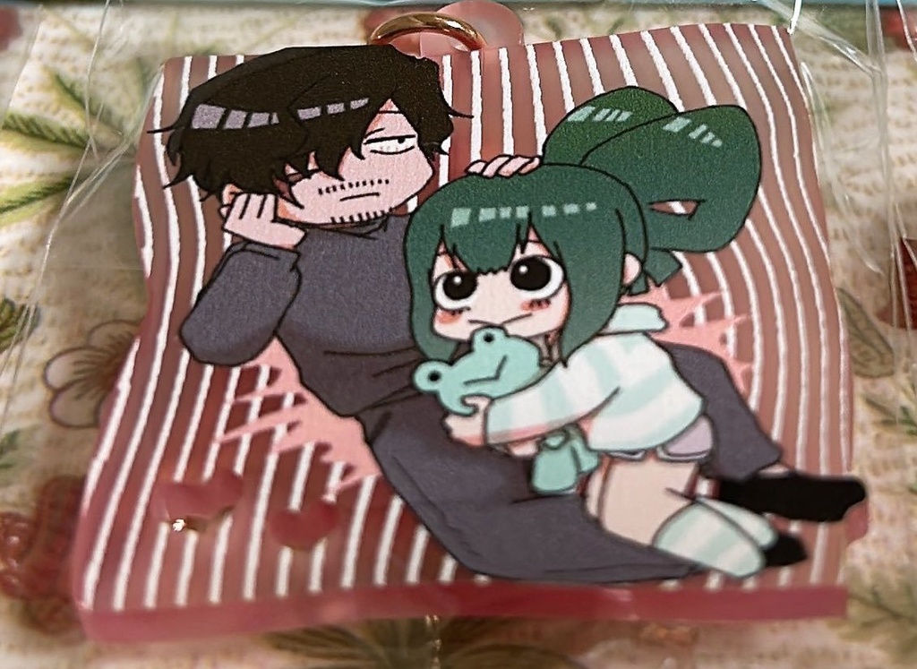 マットピンク🐈⬛🐸アクキー