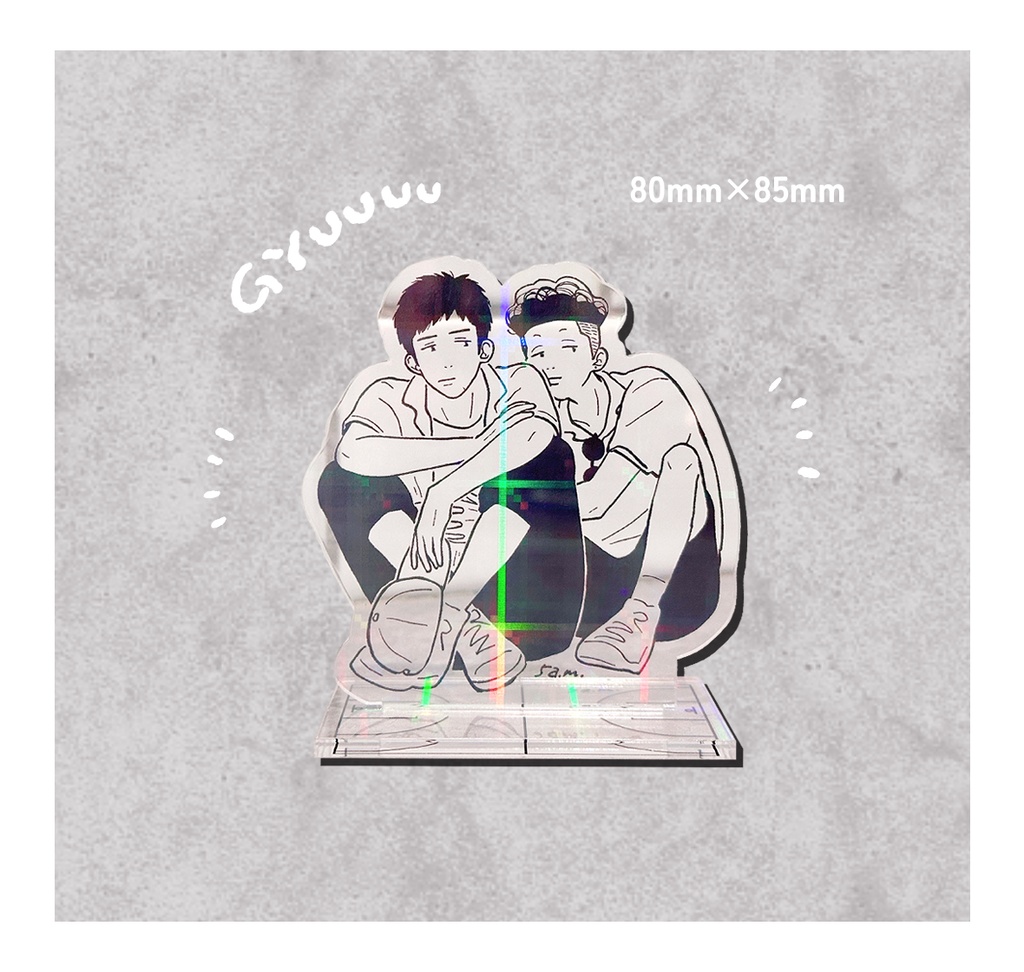 4.ぎゅリョ三アクリルスタンド