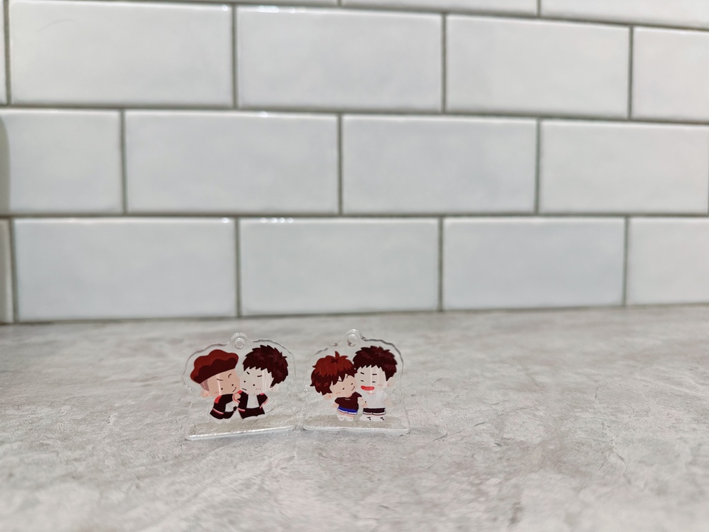 高校生&中学生リョ三アクリルキーホルダー