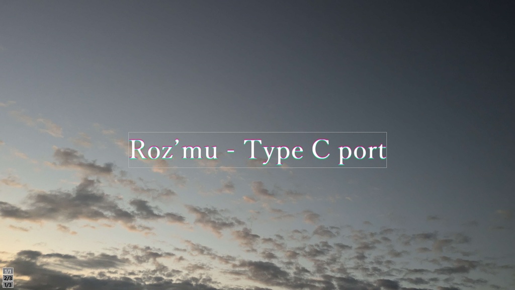 Roz’mu - Type C port