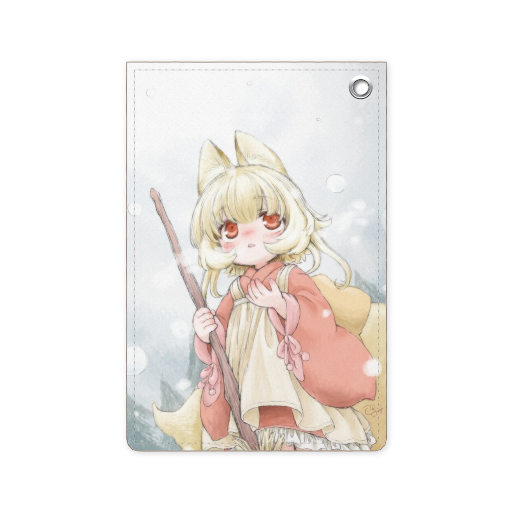 パスケース『とある山は、白い季節へ』