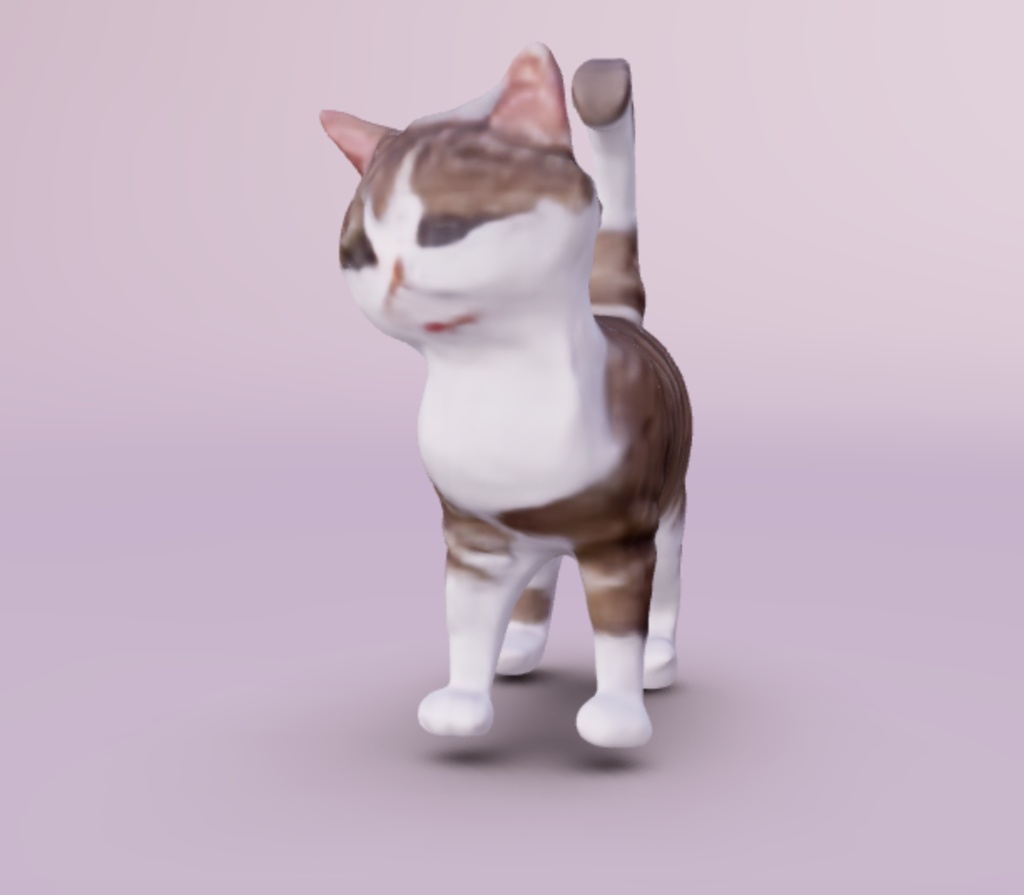(fbx) 猫のモデル